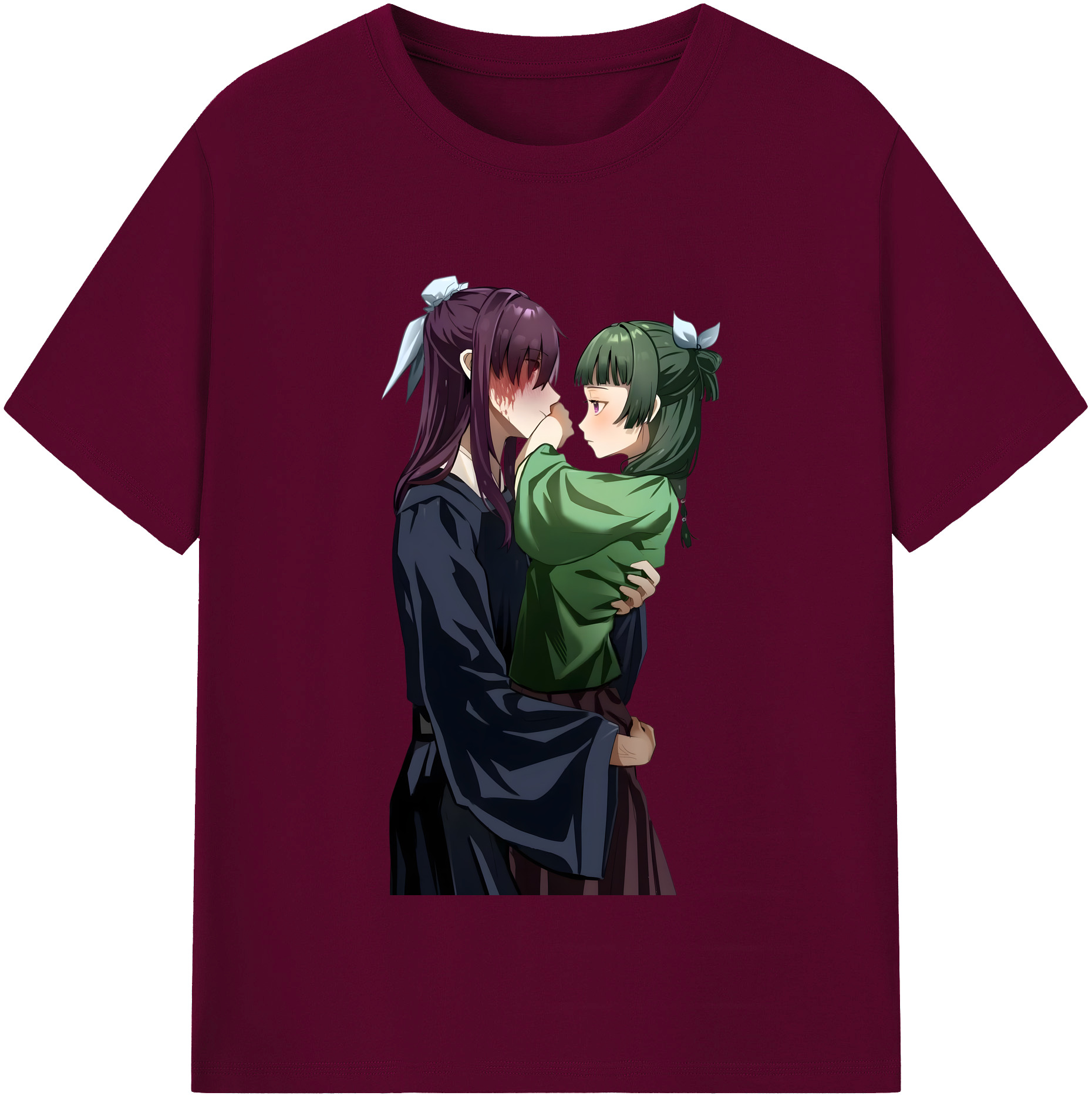 （画像用） 薬屋のひとりごと The Apothecary Diaries レディースカジュアルプリントTシャツ（綿100％）